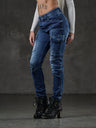 WD531 Basic Women's Jeans with Cargopocket