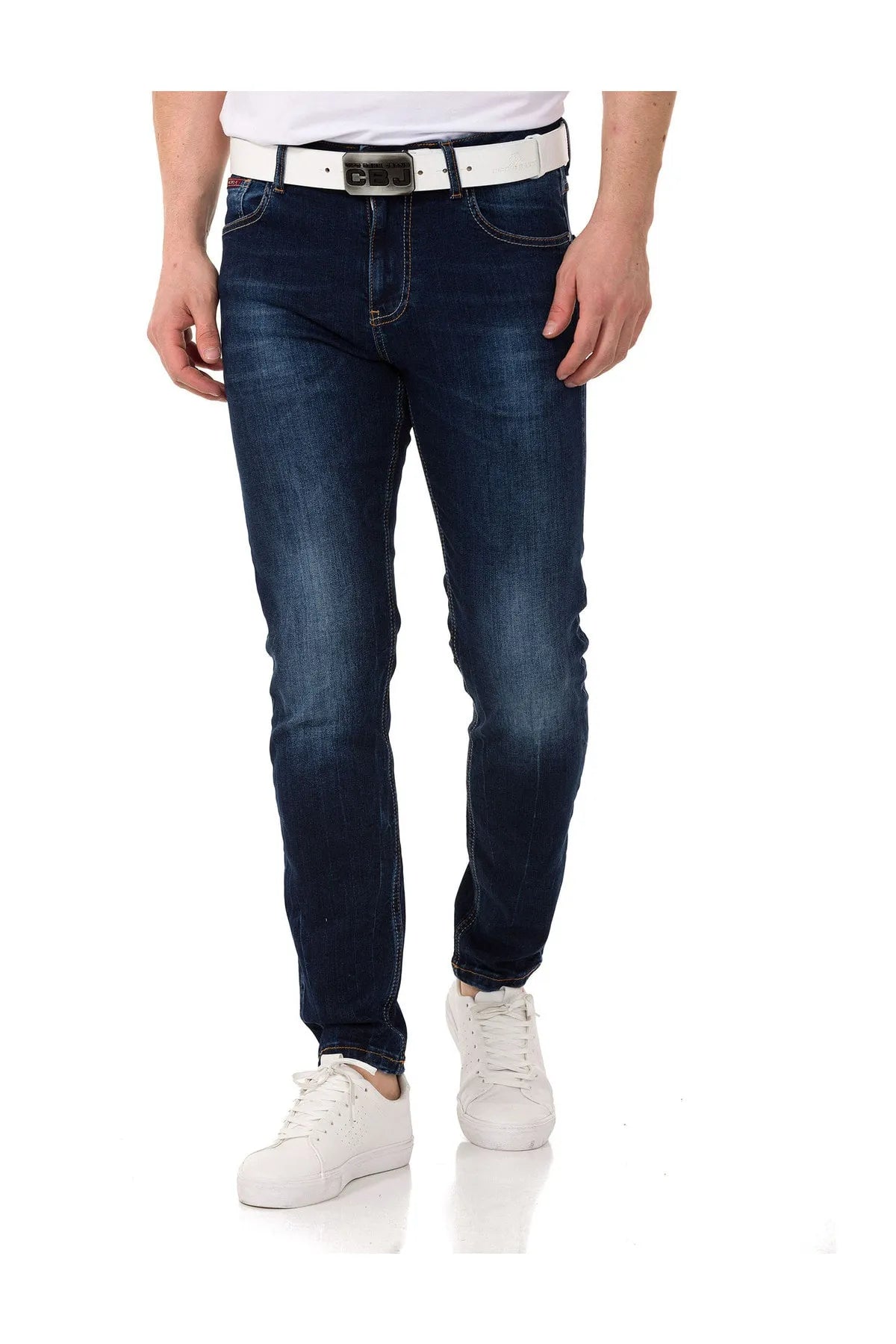 CD820 men's jeans slim fit basic look