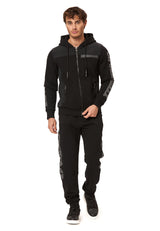 CLR164 Herren Jogginganzug – Sportlicher Trainingsanzug mit Hoodie & Jogger