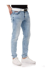 CD820 Jeans pour hommes Slim-Fit Basic Look