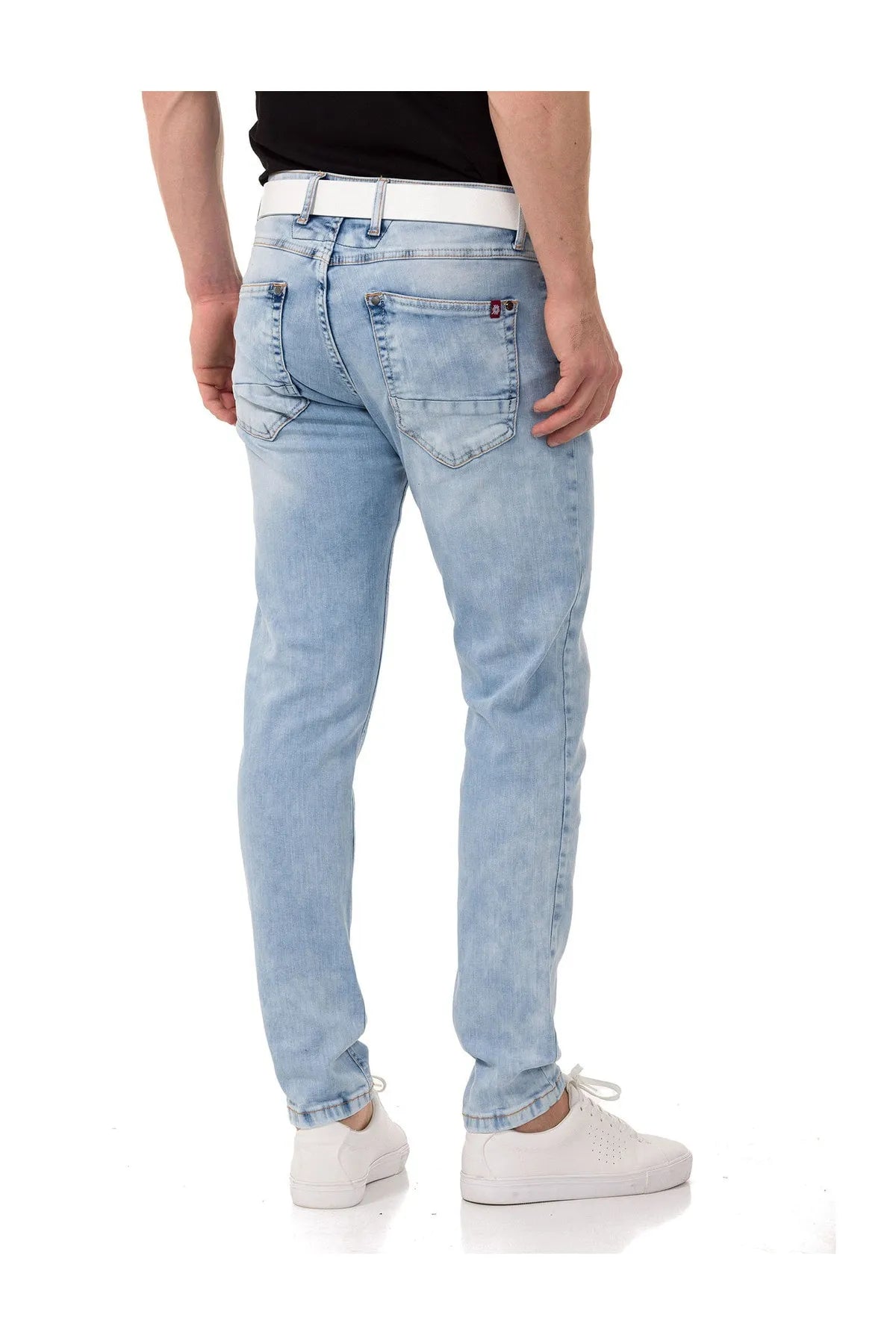 CD820 men's jeans slim fit basic look