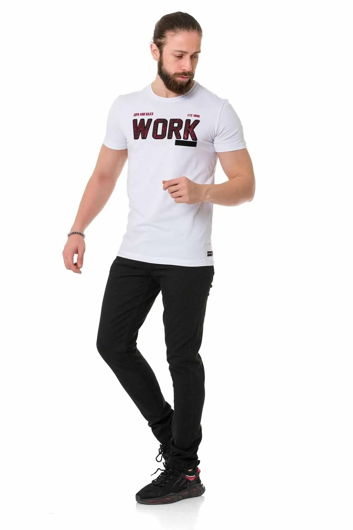 CD820 Herren Jeans Slim-Fit Basic Look