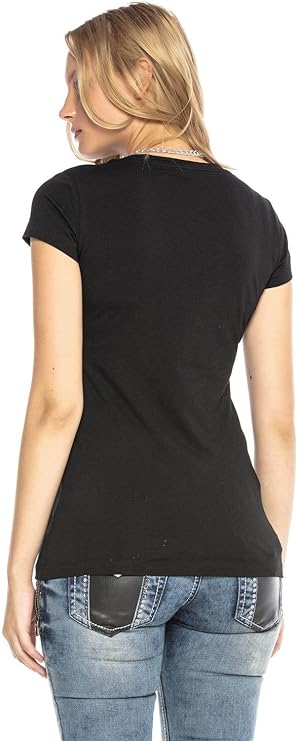 WT295 T-shirt da Donna con Stampa 