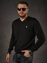 CP242 Pull pour hommes noirs