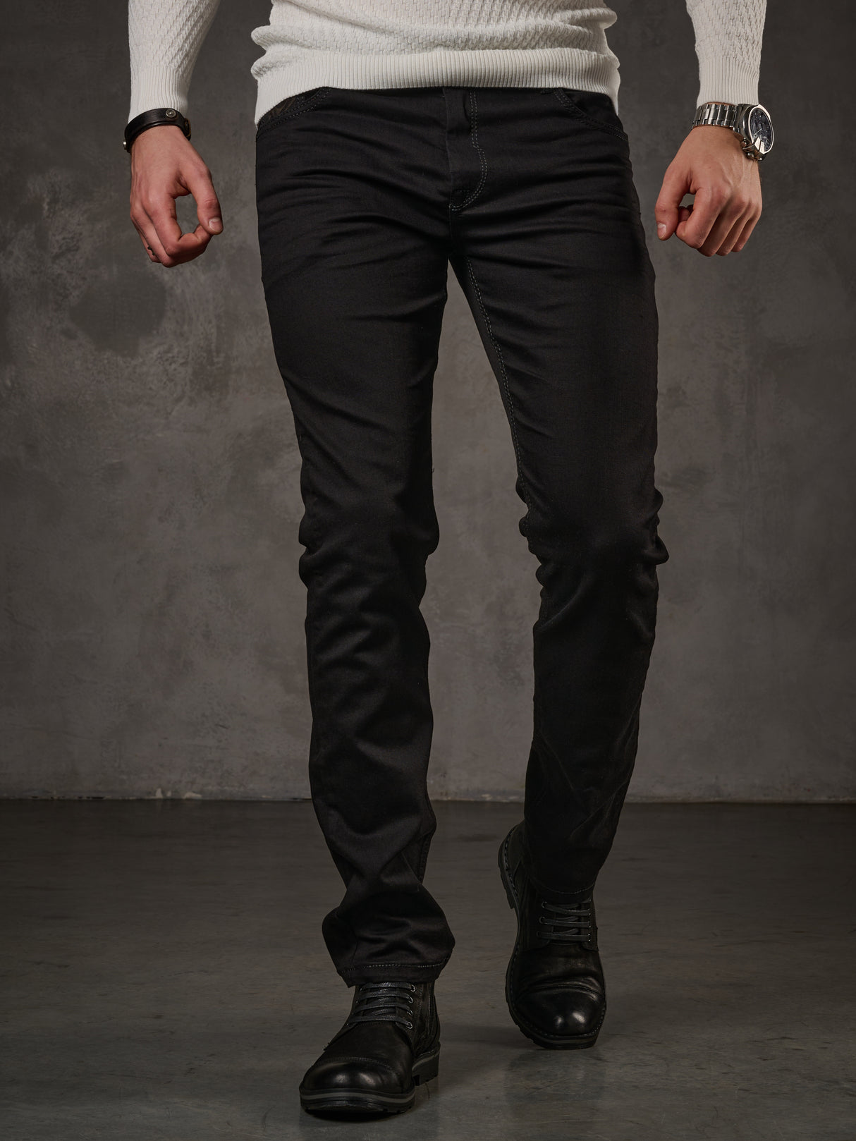 CD319A Herren Regular-Fit-Jeans