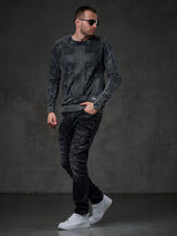 CL266 Herren Sweatshirt mit toller Waschung
