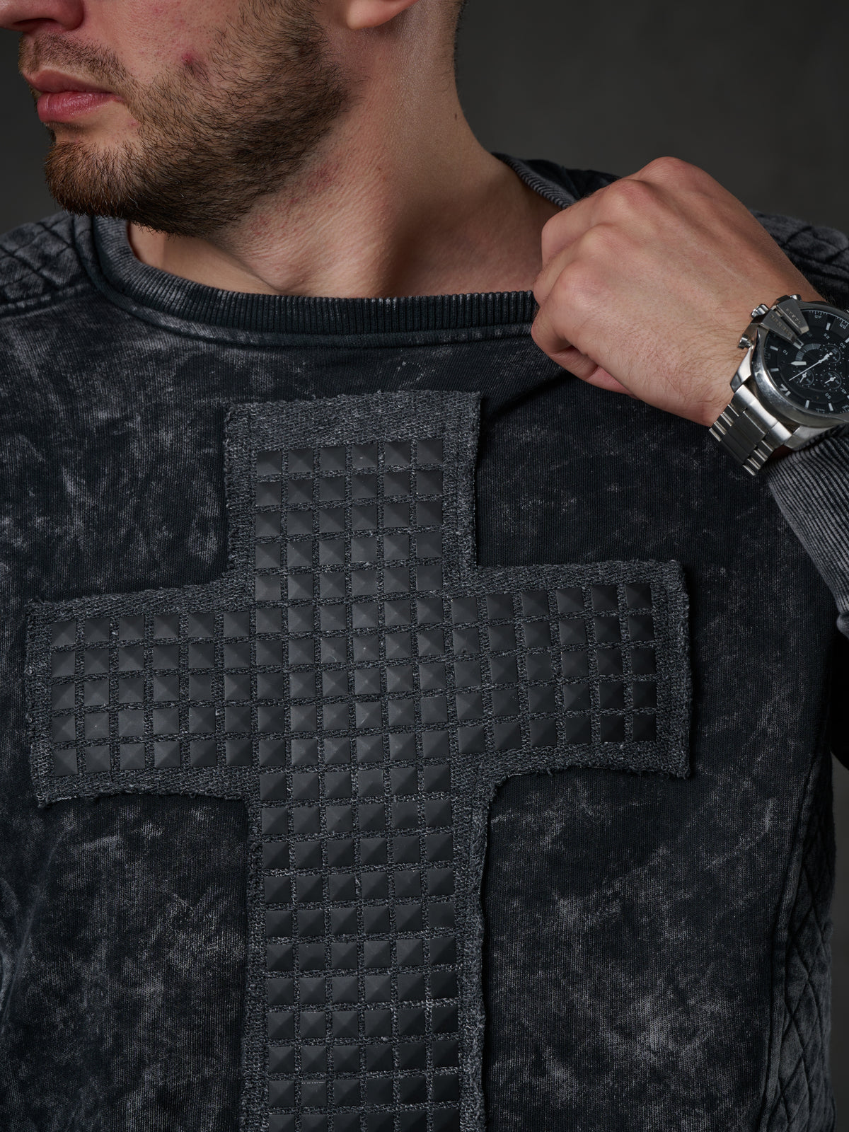 CL266 Herren Sweatshirt mit toller Waschung