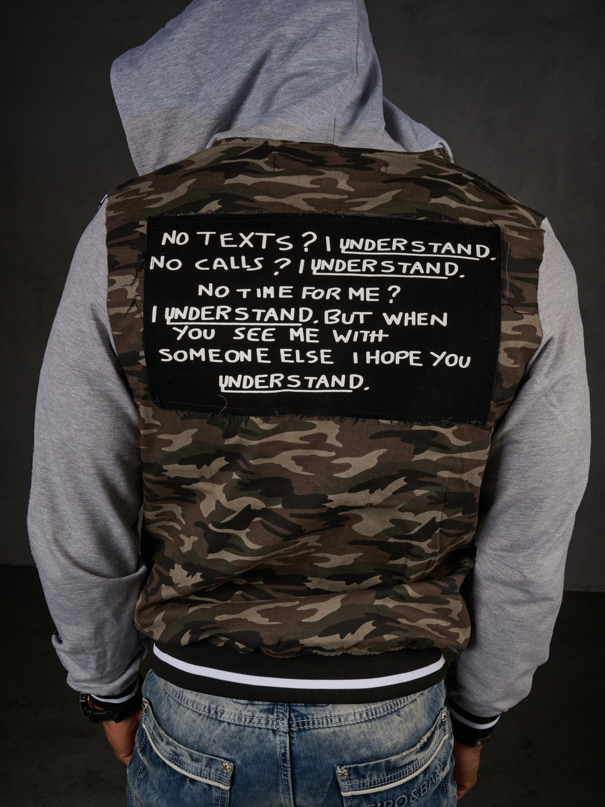 CJ215 Khaki Camouflage Men's Jacket