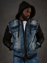 Giacca da uomo blu cj154