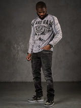 Cl549 Maglia a maniche lunghe da uomo