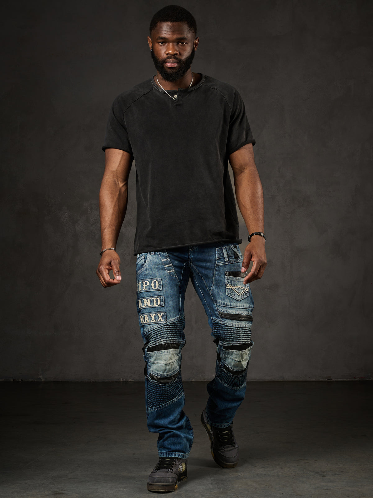 CD637 Jeans cómodos para hombres en un aspecto genial