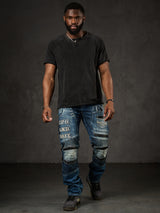 CD637 Jeans cómodos para hombres en un aspecto genial