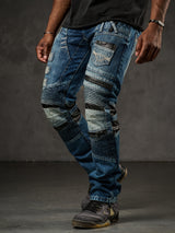 CD637 Jeans cómodos para hombres en un aspecto genial