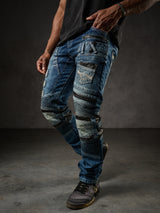 CD637 Jeans cómodos para hombres en un aspecto genial