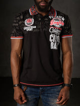 CT738 Polo masculin avec imprimé à la mode