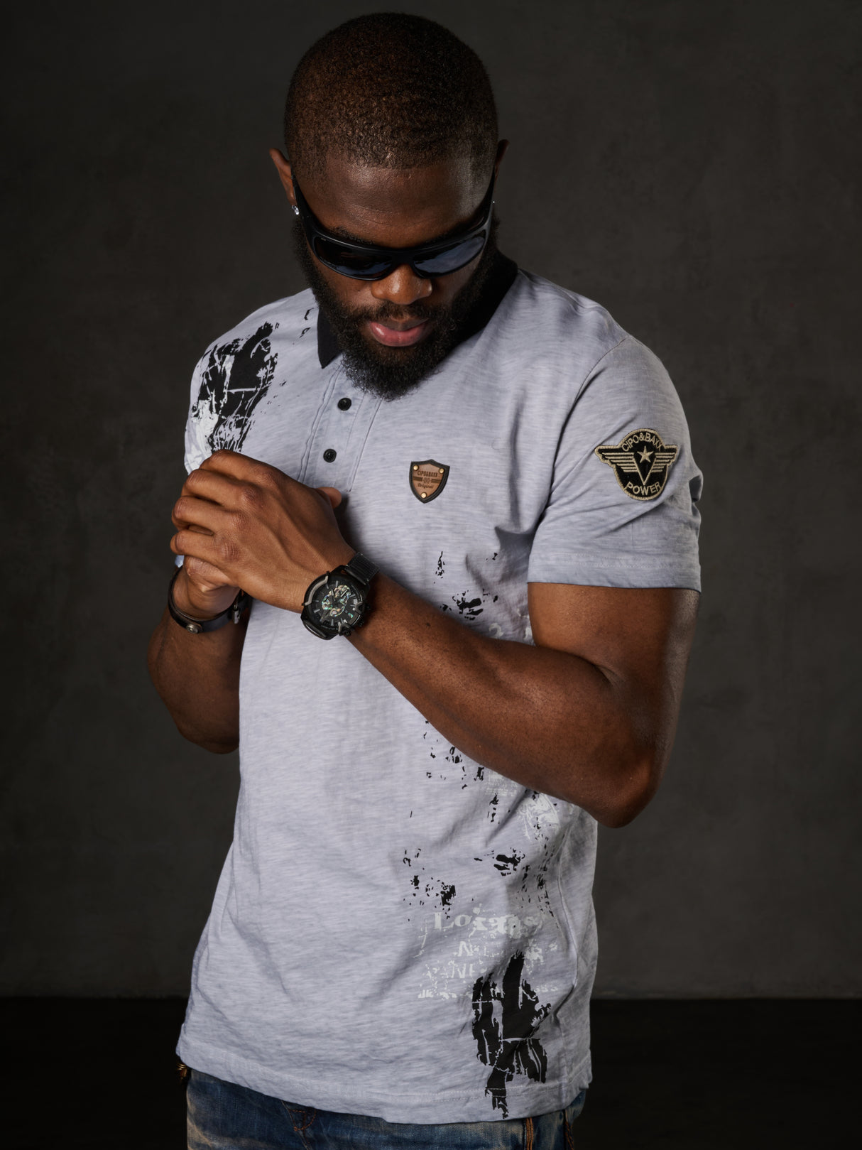 CT798 T-shirt męski 