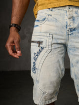CK131 Heren Capri met Zijzakken