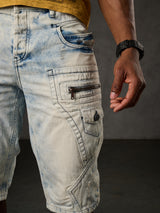 CK131 Heren Capri met Zijzakken