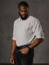 CH194 Men's shirt with Kent Collar line design