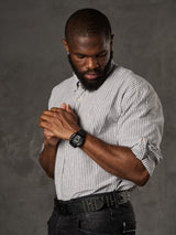 CH194 Men's shirt with Kent Collar line design