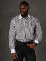 CH192 Camisa para hombres con diseño de línea