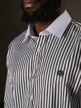 CH192 Camisa para hombres con diseño de línea