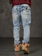 CD810 Herren Jeans in extravagantem Look