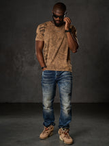 CD328 Herren bequeme Jeans in Regular Fit