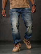 CD328 Herren bequeme Jeans in Regular Fit