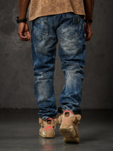 CD328 Herren bequeme Jeans in Regular Fit