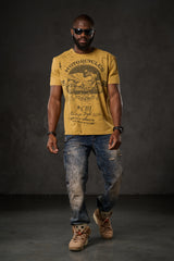 CT813 Herren T-Shirt mit coolem Motorrad-Print