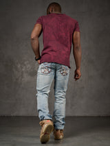 CD892 Herren Jeans - Hellblau, Straight Fit