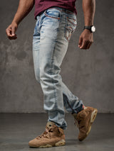 CD892 Herren Jeans - Hellblau, Straight Fit