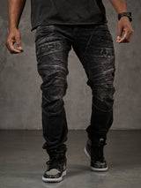 CD491 spodnie slim-fit