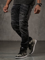 CD491 spodnie slim-fit