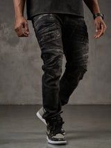 CD491 spodnie slim-fit