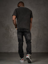 CD491 spodnie slim-fit