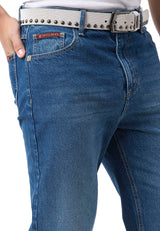 CD903 Baggy Fit Jeans mit Zipper