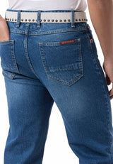 CD903 Baggy Fit Jeans mit Zipper