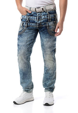 CD910 Herren Jeans – Straight Fit aus 100 % Baumwolle