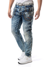 CD910 Herren Jeans – Straight Fit aus 100 % Baumwolle