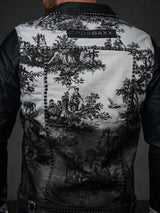 CJ252 Veste noire pour homme