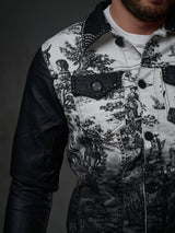 CJ252 Veste noire pour homme