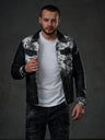 CJ252 Veste noire pour homme