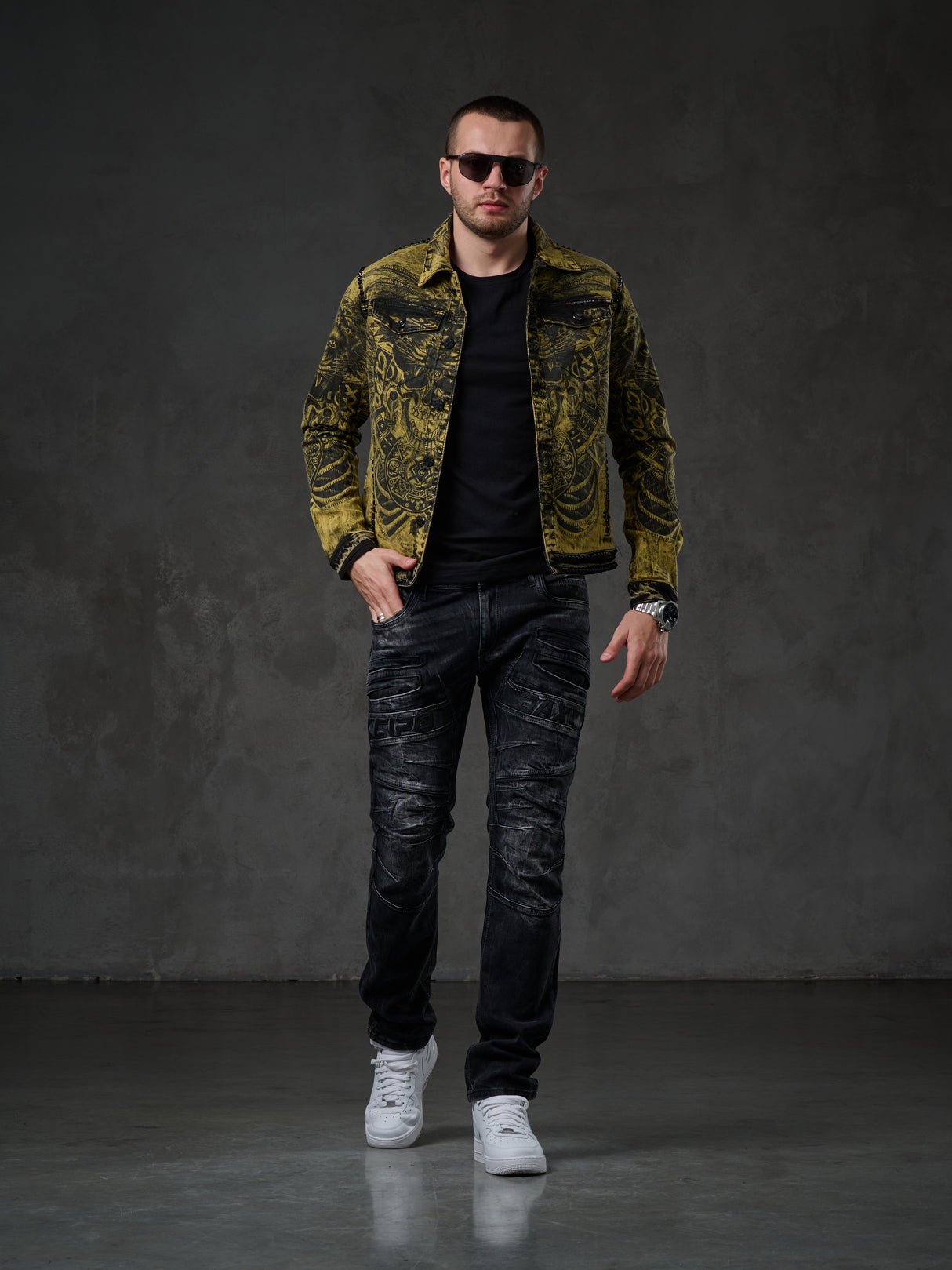 CJ273 Yellow Men's Jacket