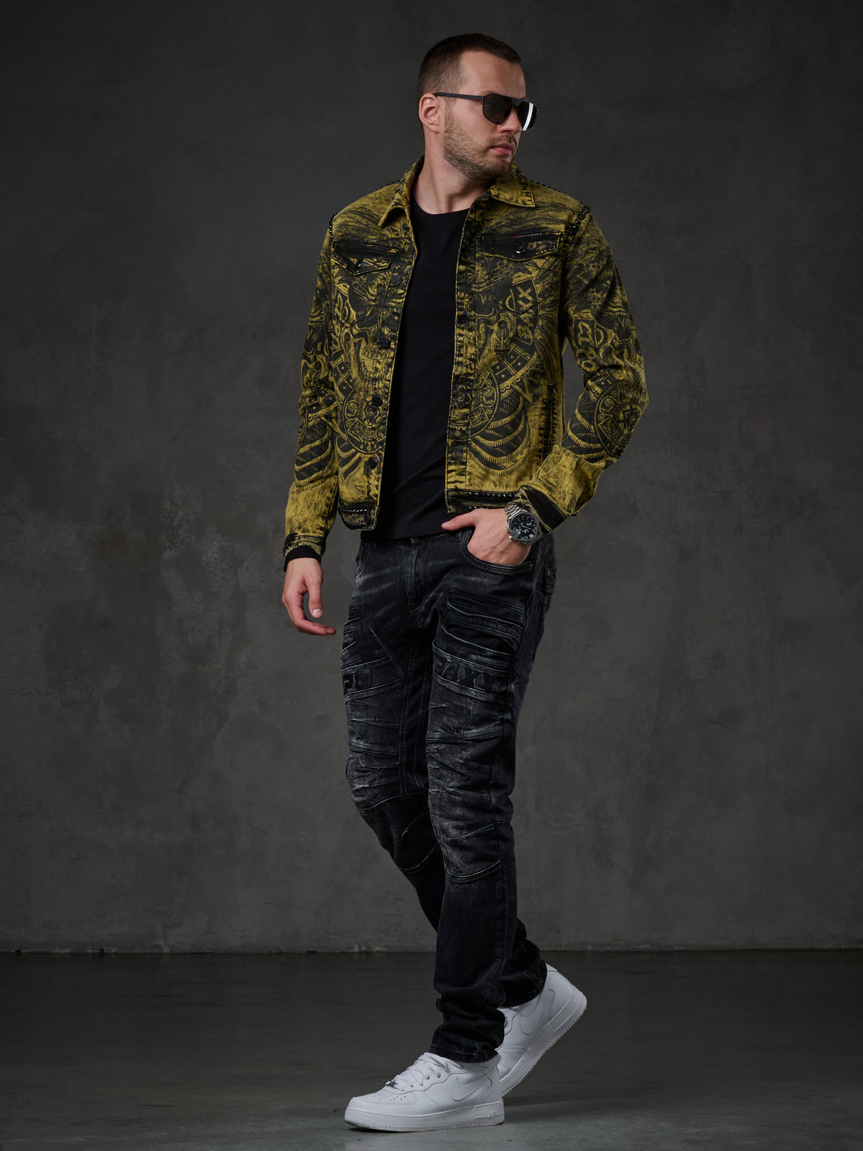 CJ273 Yellow Men's Jacket