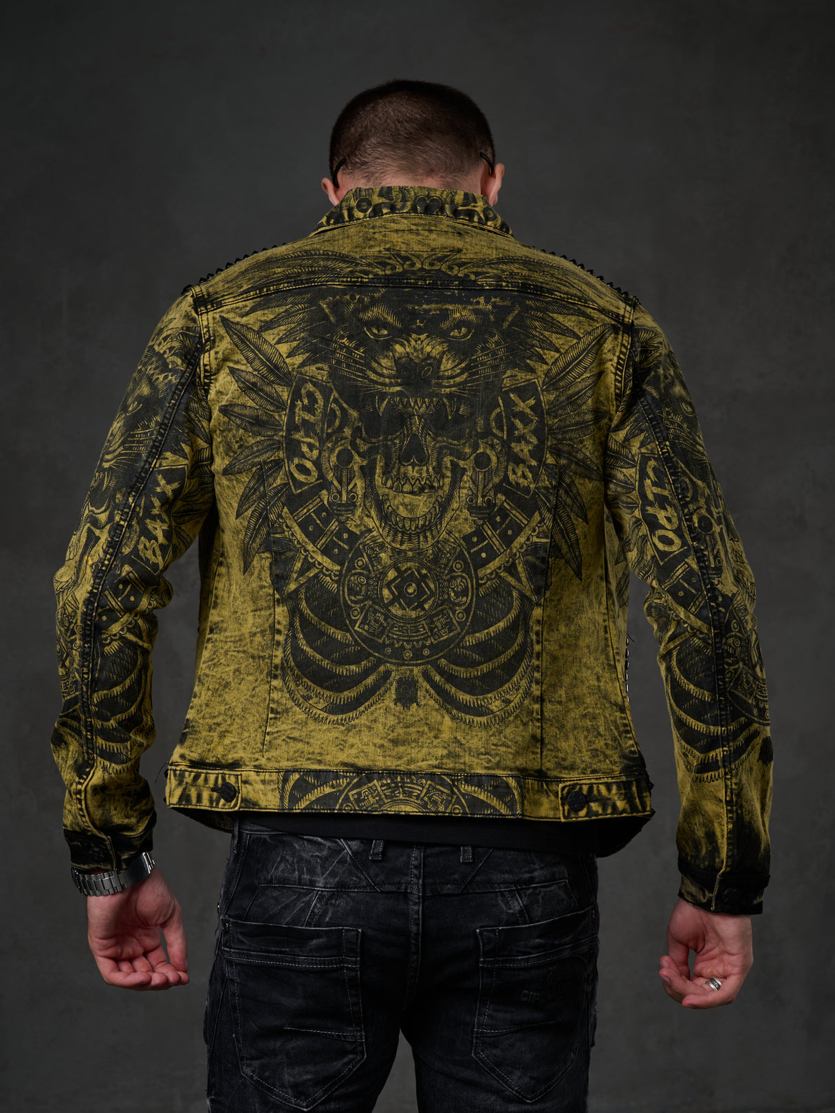 CJ273 Yellow Men's Jacket