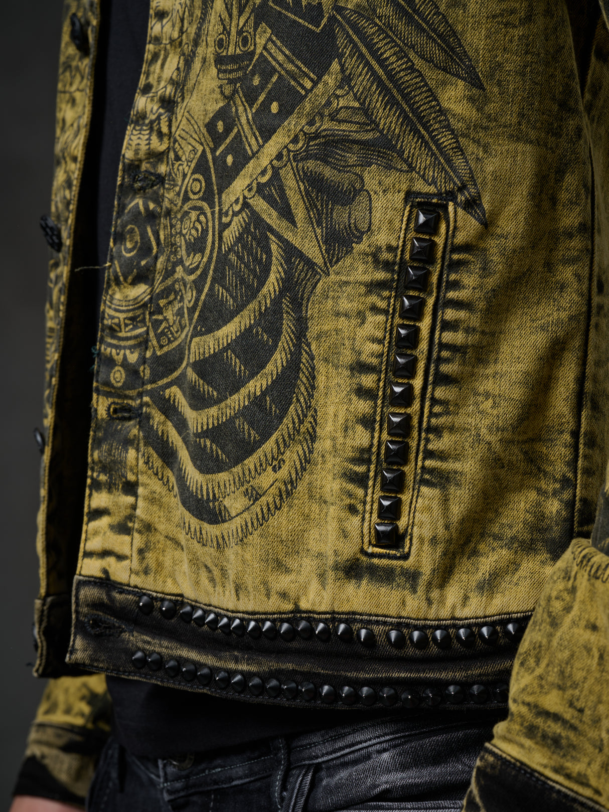 CJ273 Yellow Men's Jacket