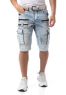 CK295 Uomini Jeans shorts con tasche cargo