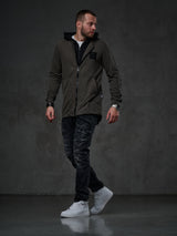 CL305 Herren SweatjackemMit Layeroptik